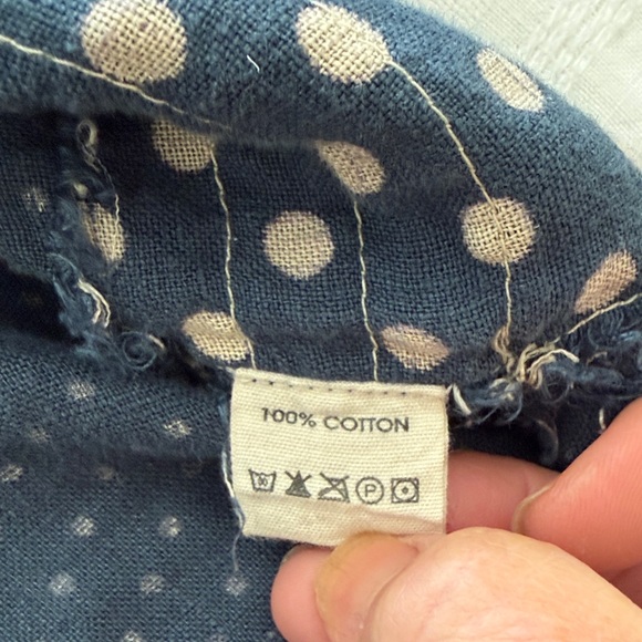 Magnolia Pearl Navy Polka Dot Top - Picture 8 of 9